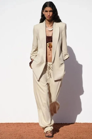 Льненая коллекция Zara: свежие летние образы 2025 | Новости сайта